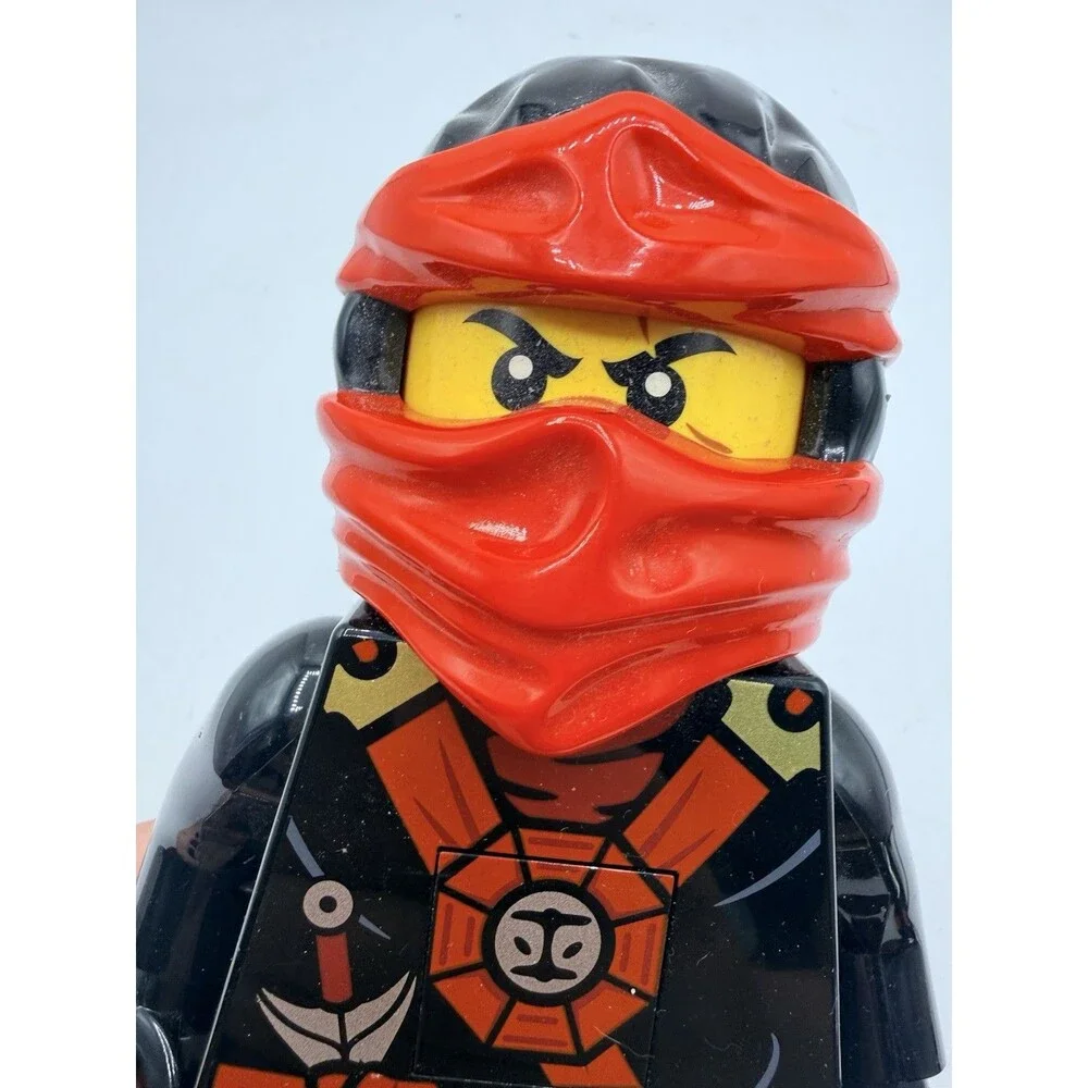 2015 Lego Ninjago Kai 7451266 Figure LED Lite Torch Nightlight Black Flash Light